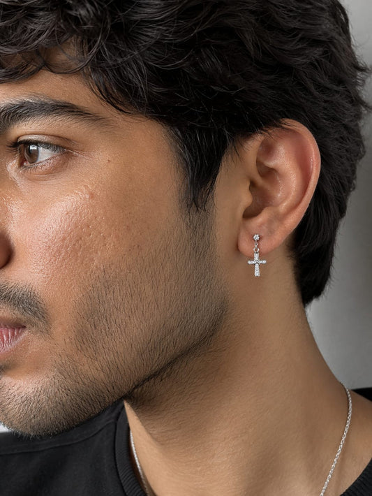 Cross Dangle Earrings QROSH