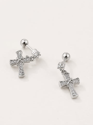 Cross Dangle Earrings QROSH