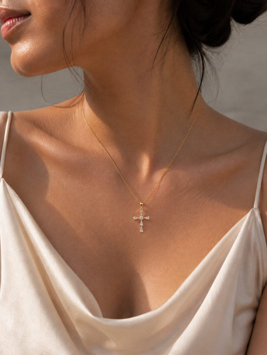 Dainty Cross Pendant QROSH