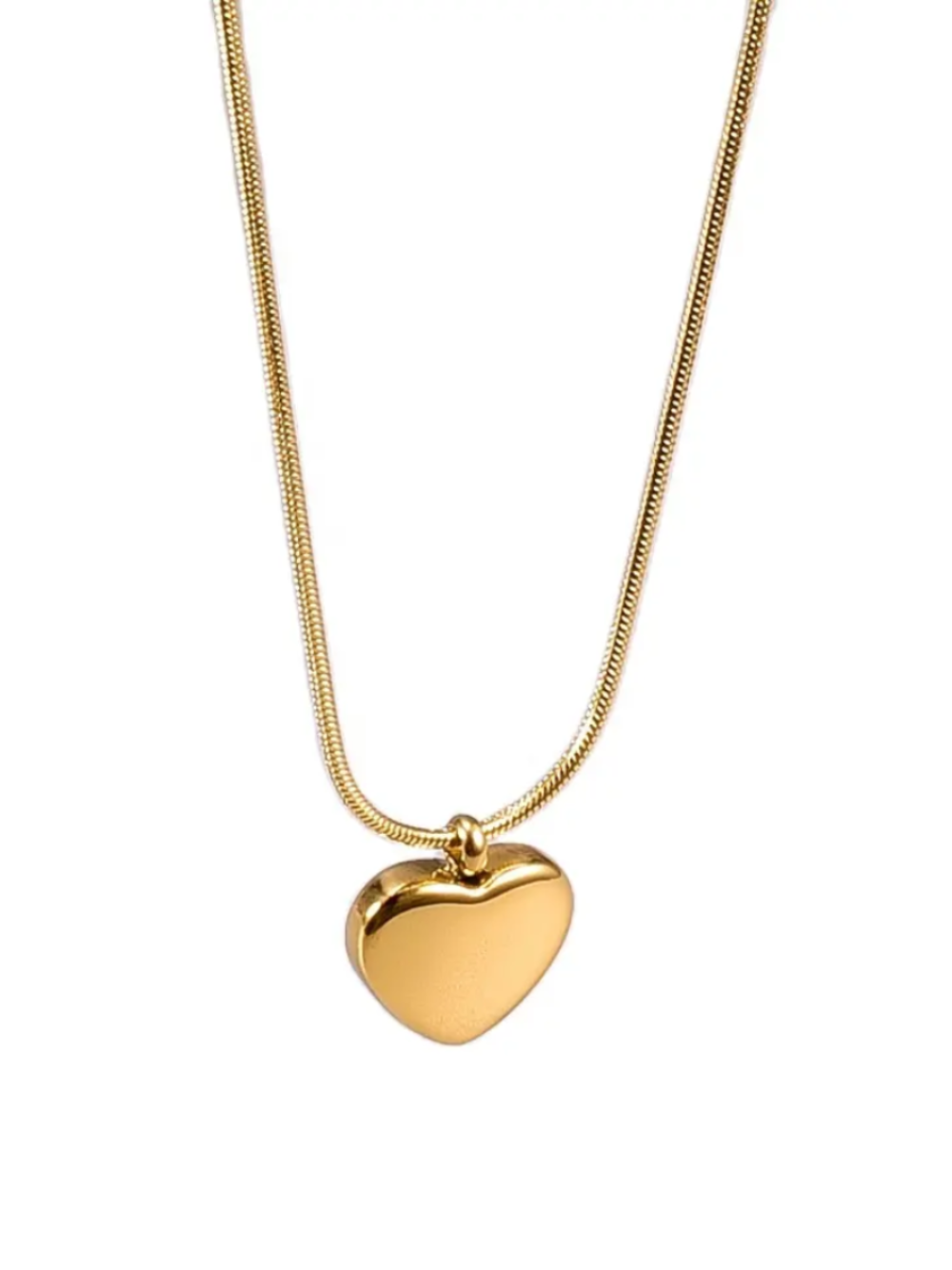 Gold Heart Pendant QROSH