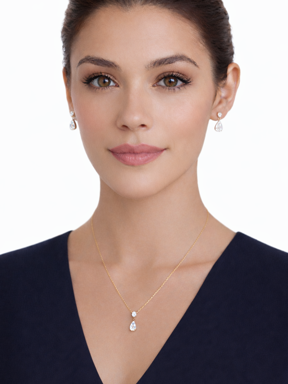 Dew-Drop Pendant Set QROSH