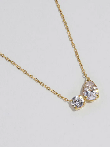 Double Layer Chain Drop Pendant (Copy) QROSH