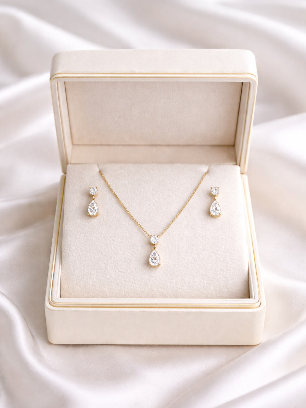 Dainty Dew Drop Pendant QROSH