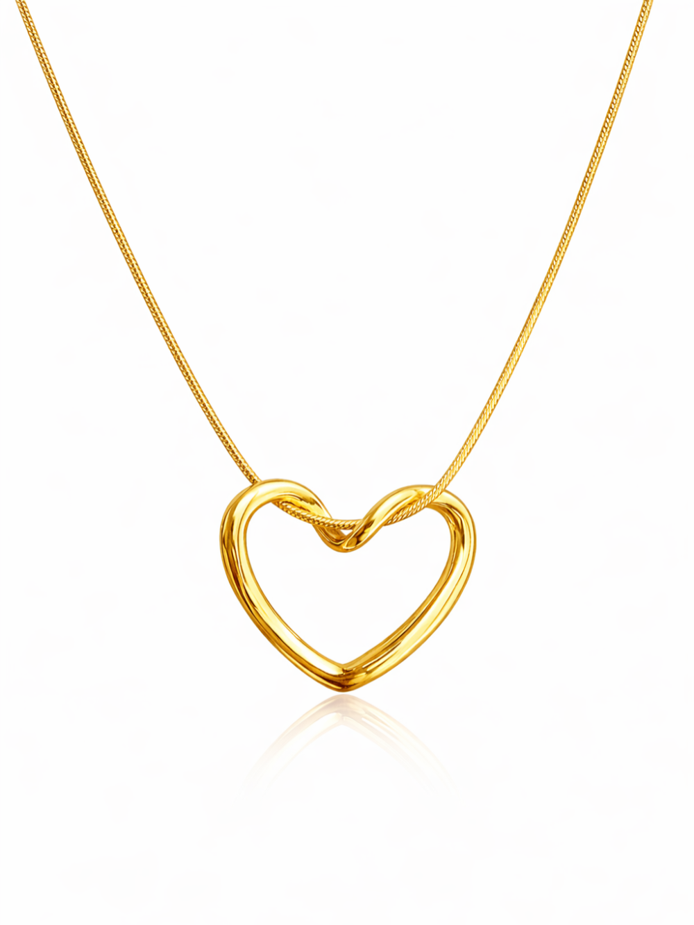 Hollow Heart Pendant QROSH