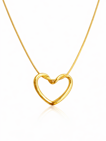 Hollow Heart Pendant QROSH
