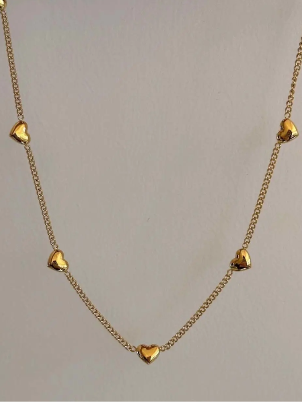 Mini Heart Charm Necklace QROSH