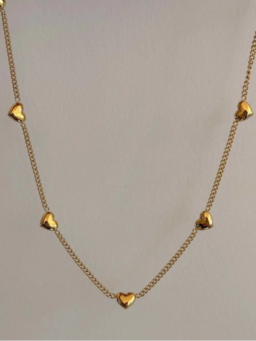 Mini Heart Charm Necklace QROSH