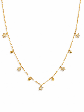 Double Layer Chain Drop Pendant (Copy) QROSH