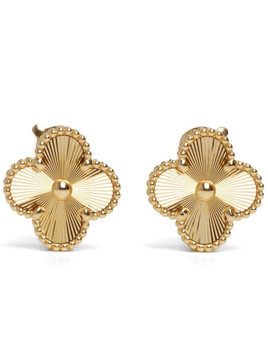 18K Gold Plated Dainty Dangle Earrings QROSH