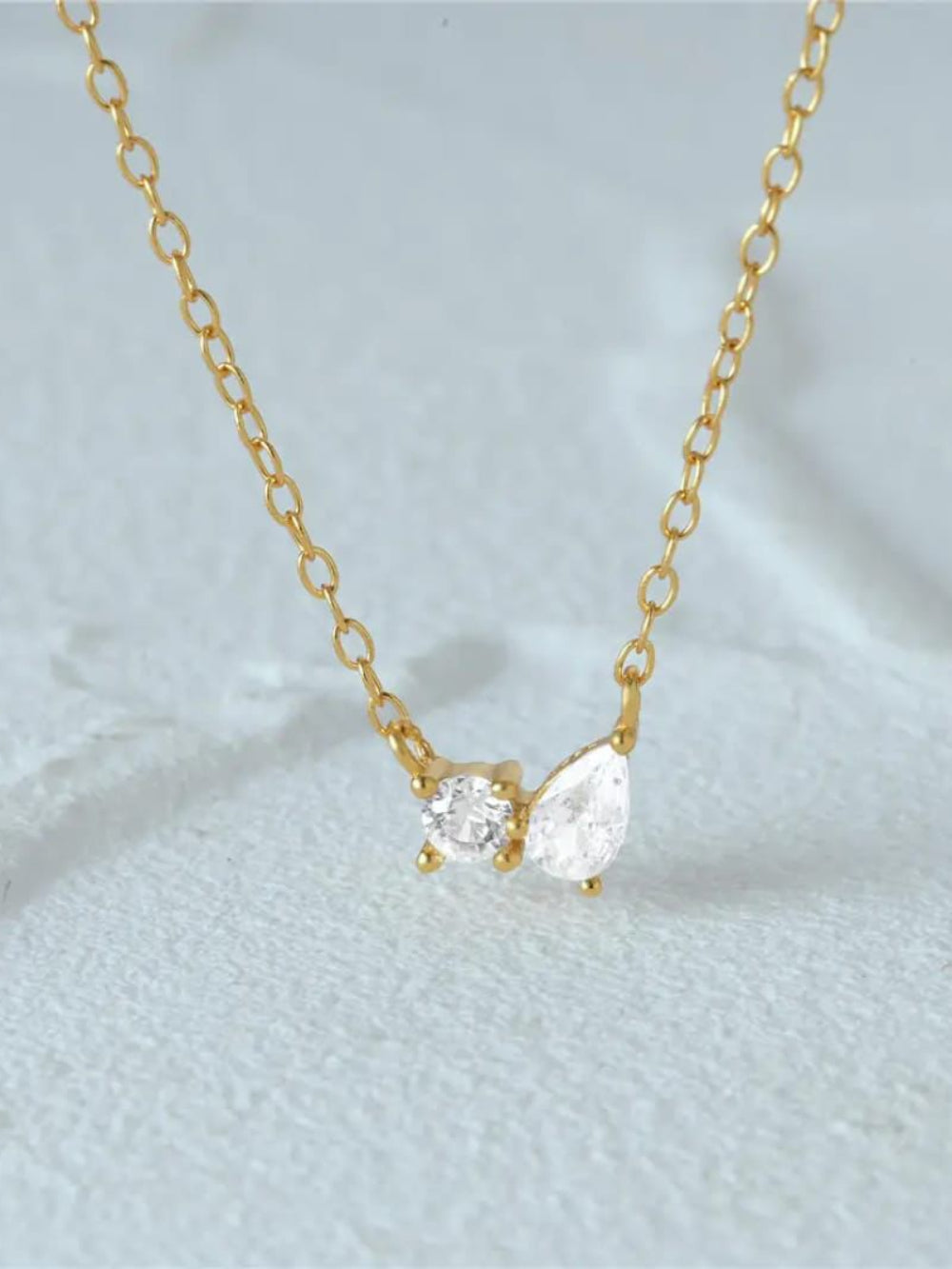 Double Layer Chain Drop Pendant (Copy) QROSH