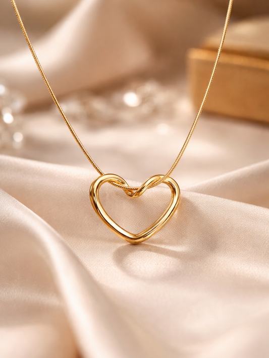 Hollow Heart Pendant QROSH