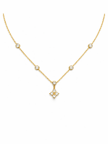 Dainty Clover Charm Pendant QROSH