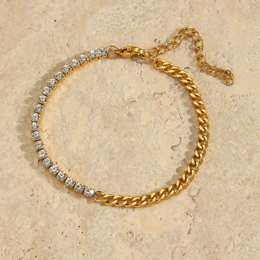 Minimalist Gold Bracelet QROSH